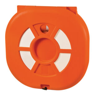 Container with Door for Lifebuoy Ring