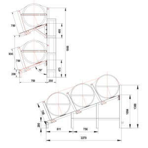 Cradles for SOLAS OCEANO