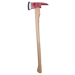 LALIZAS Fireman Axe with Long Wooden Handle