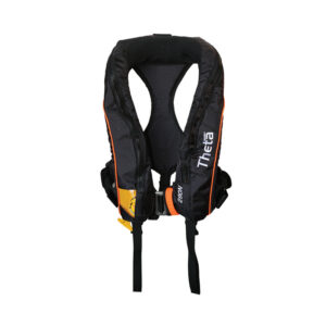 Theta Inflatable Lifejacket, Auto, Adult, 290N, ISO 12402-2 with spray hood & double crotch