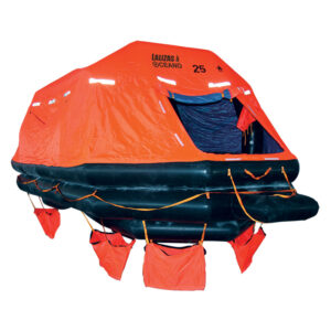 LALIZAS Liferaft SOLAS OCEANO, Throw-Overboard Self-Righting Type