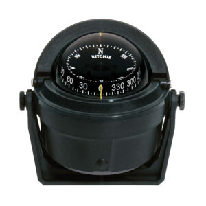 Compass Voyager B-81, SOLAS/MED, with bracket mount, Black