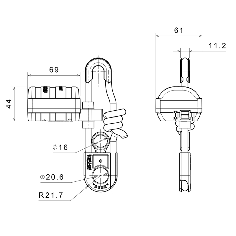 LALIZAS Hydrostatic Release Unit for Liferafts, SOLAS/MED/USCG-MER/TC - Image 3