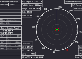AIS-Data.png AIS target display showing vessel data and relative target positions