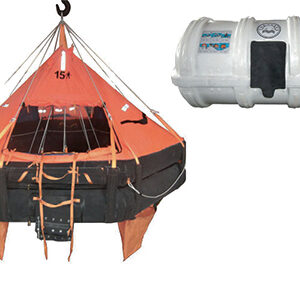 Davit-launched Inflatable Liferaft