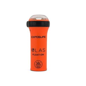 EXPOSURE OLAS Man Overboard Float On Light – Waterproof, Handheld Light & MOB Transmitter