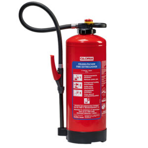 LALIZAS Fire Exting. Lithium-Ion Battery PFAS Free,9L,Cartr.Oper.,w/wall bracket,SOLAS/MED(EN,GR,CN)