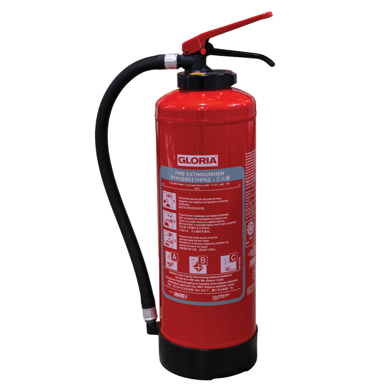 LALIZAS Fire Extinguisher Dry Powder,Cartridge Operated,w/wall bracket,SOLAS/MED(EN,GR,CN) - Image 2