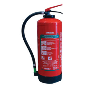 LALIZAS Fire Extinguisher PFAS Free Foam,Cartridge Operated,w/wall bracket, SOLAS/MED(EN,GR,CN)