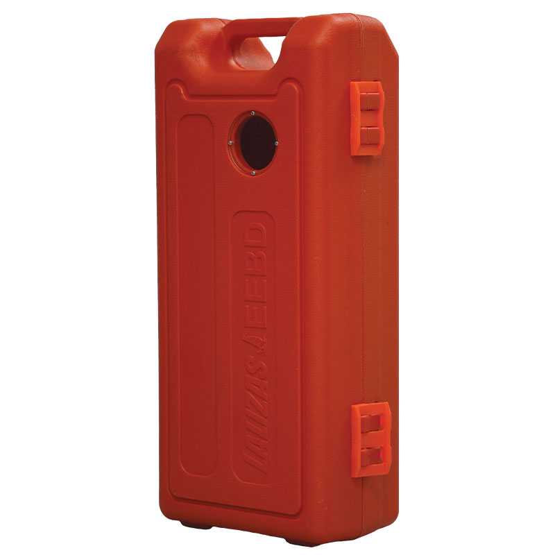 LALIZAS Hard Case for EEBD, w/Transparent Window, Polyethylene, Orange - Image 2