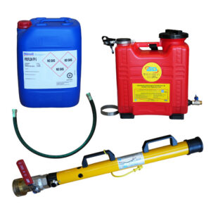 Portable Foam Applicator Unit, Set, w/20L Fluoroprotein PFOS/PFOA Free 6% Foam Tank, SOLAS/MED